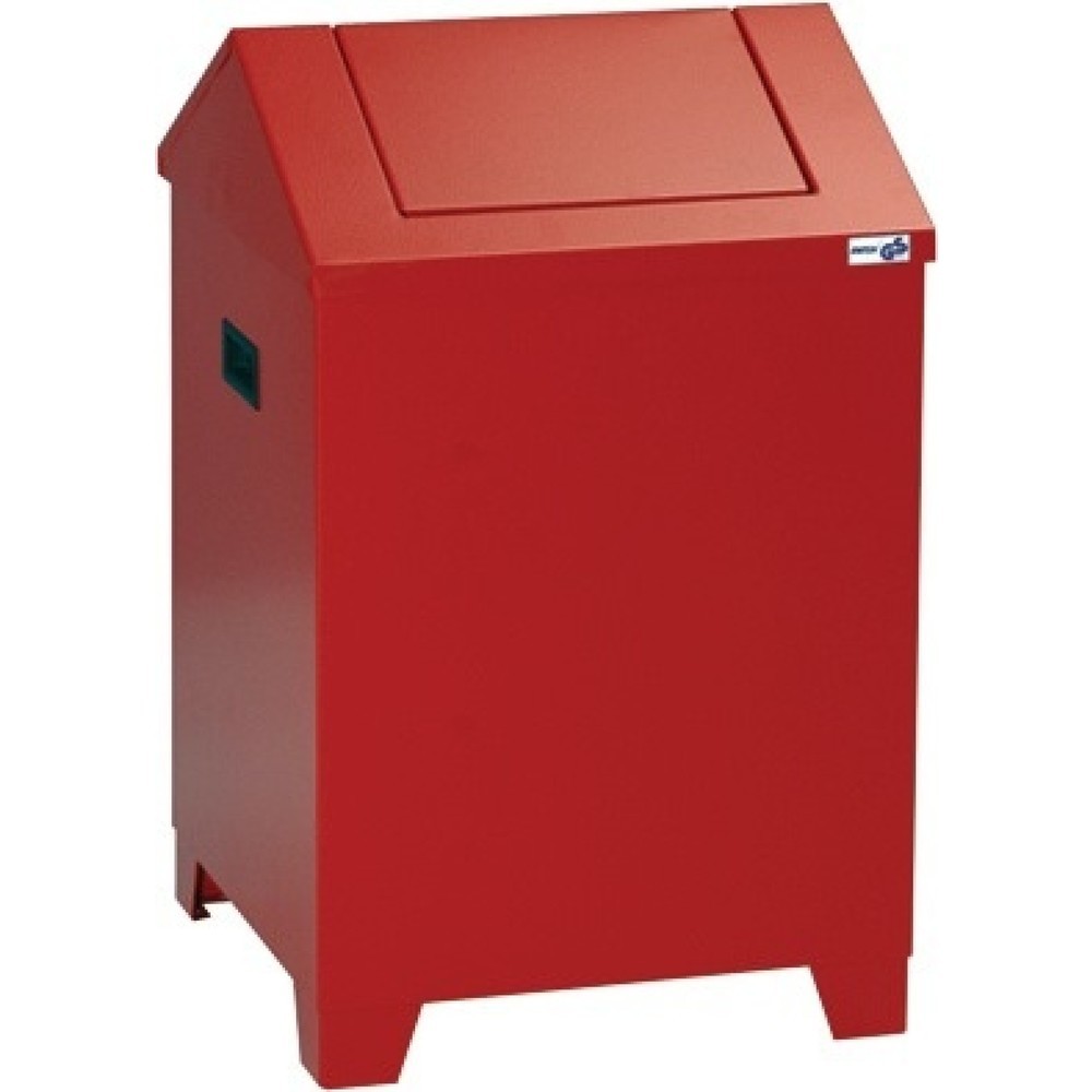 Illustration du produit: Bac pour laine de nettoyage H680xl400xP400 mm boîtier rouge pompier, RAL 3000/cl