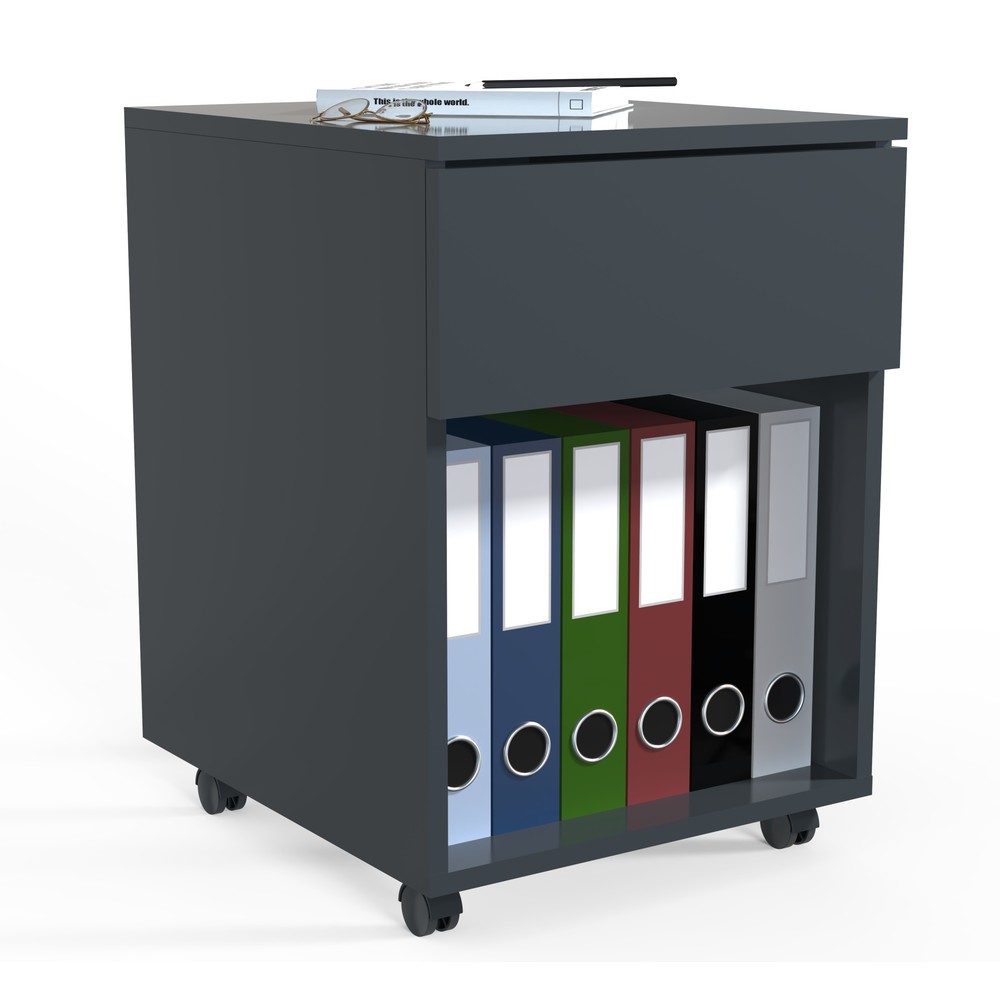 N° de l'image du produit 1 : Caisson à roulettes VCM Dalosa 45 1-SB, anthracite