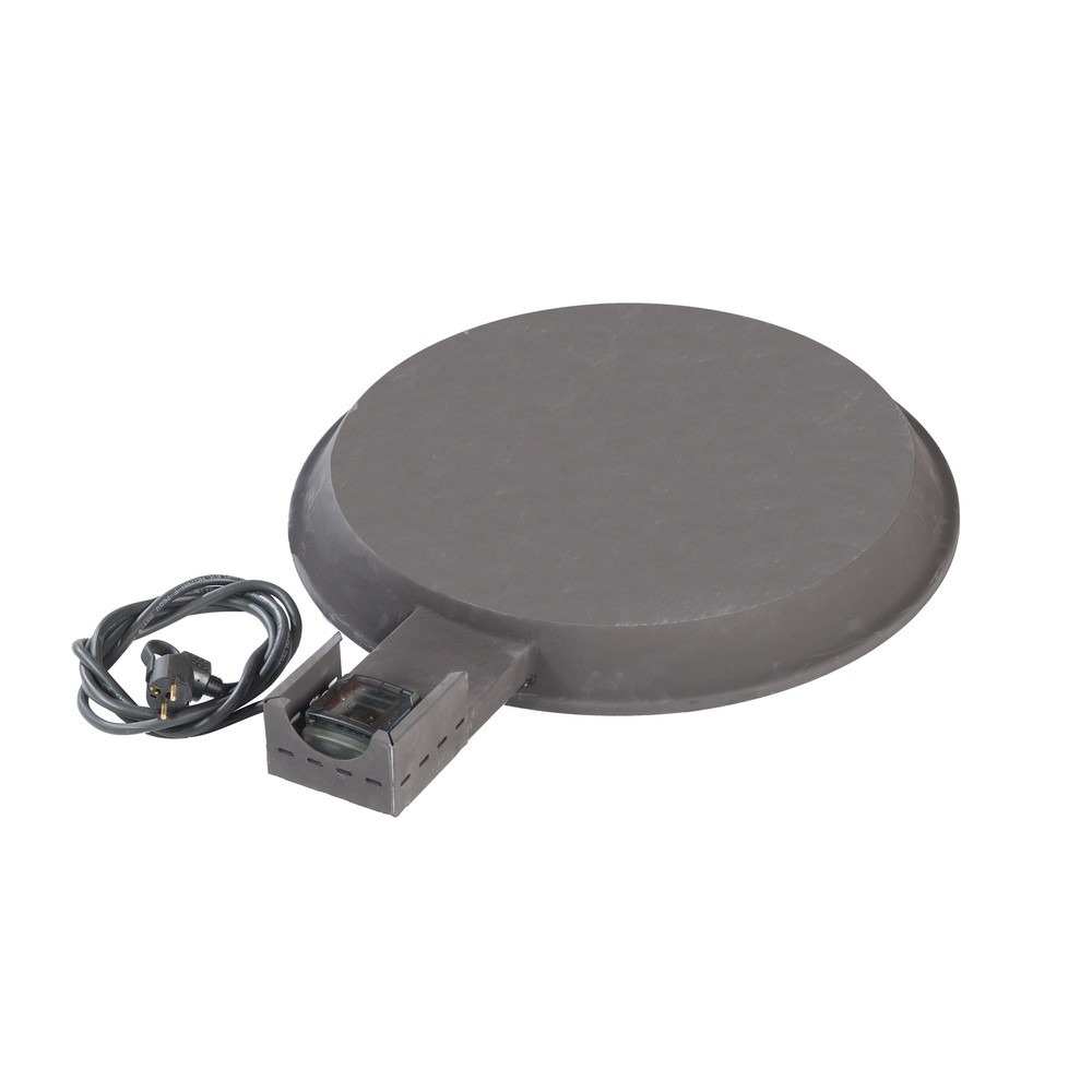 Imagen del producto: Calefactor para fondo de barril Kuhlmann, para temperaturas elevadas, 200-220 l, 50-300ºC, 230 V, 1.800 W, Ø 550mm