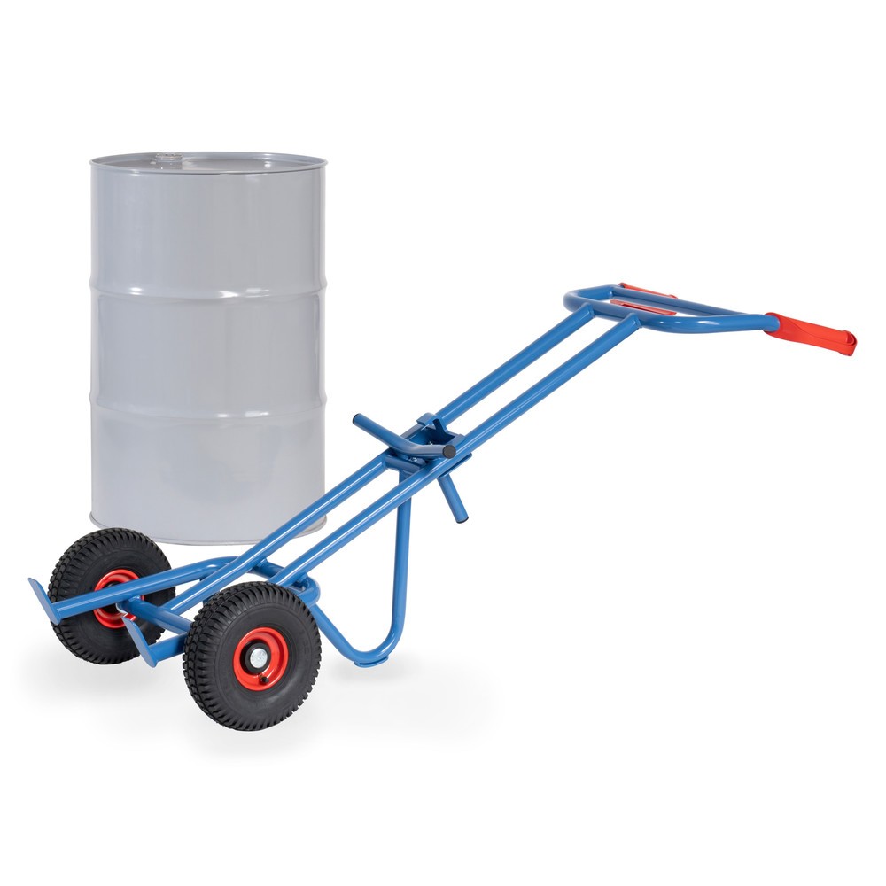 Imagen del producto: Ffetra® - Camión de barril, capacidad de carga 300 kg, sin rueda de jockey, neumáticos de aire
