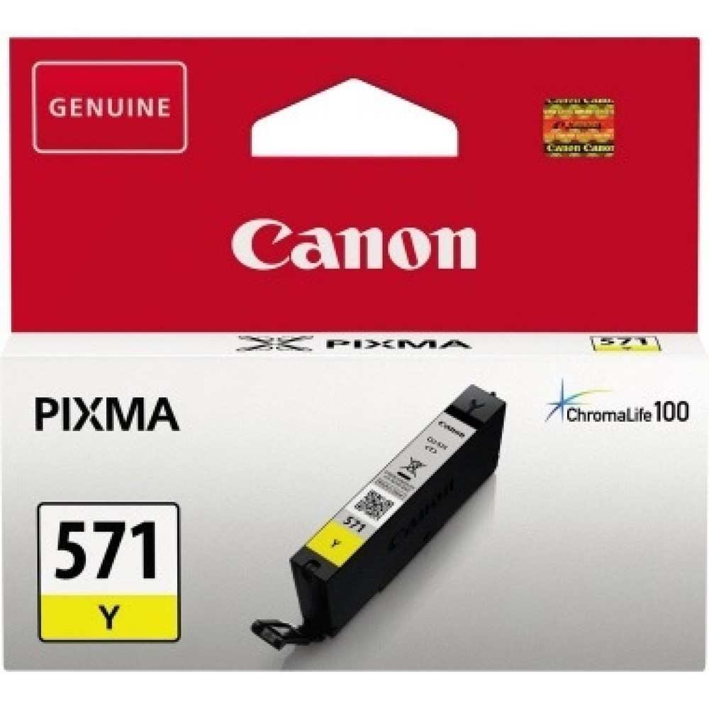 Produktabbildung: Canon Tintenpatrone 0388C001 CLI-571Y 7ml gelb