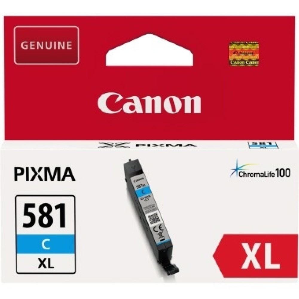 Produktabbildung: Canon Tintenpatrone CLI581XLC 2049C001 8,3ml cyan