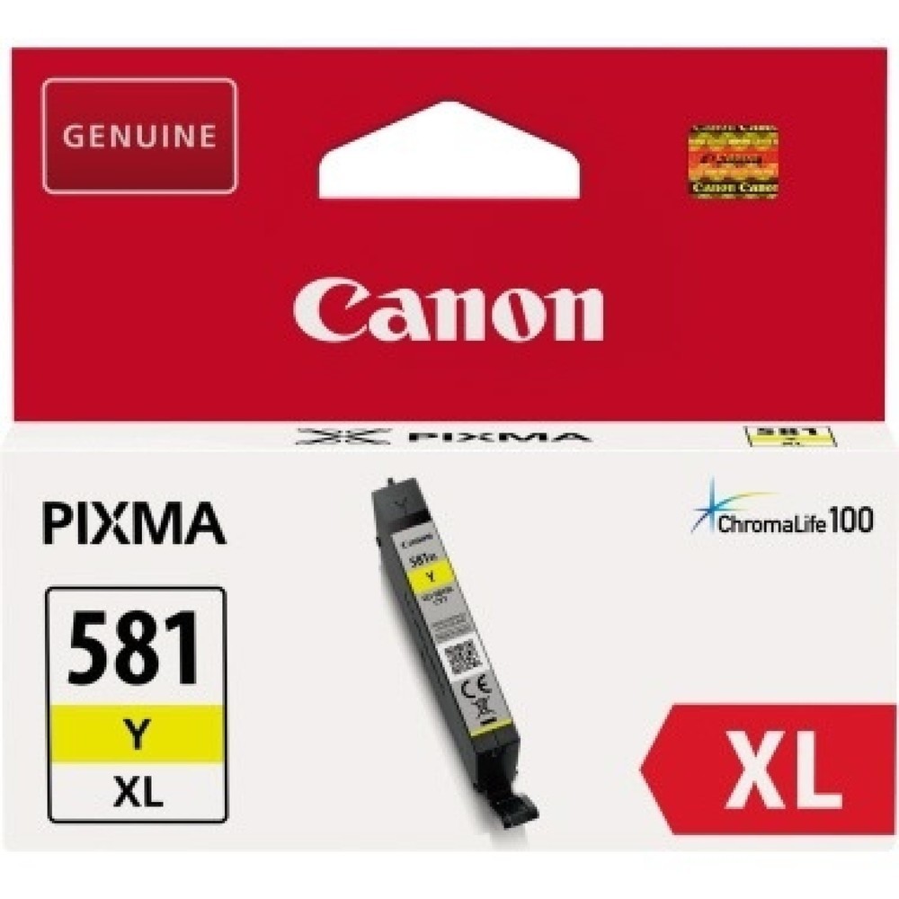 Produktabbildung: Canon Tintenpatrone CLI581XLY 2051C001 8,3ml gelb