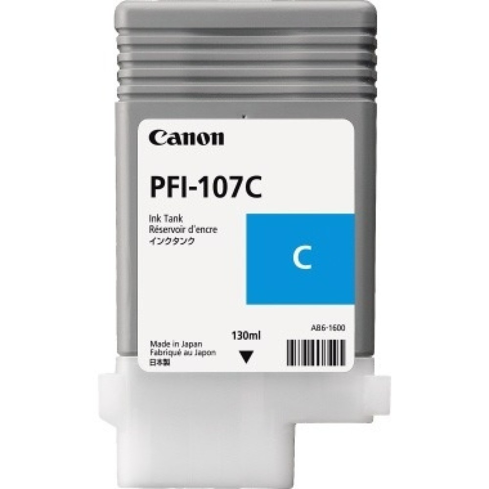 Produktabbildung: Canon Tintenpatrone 6706B001 PFI107C 130ml cyan
