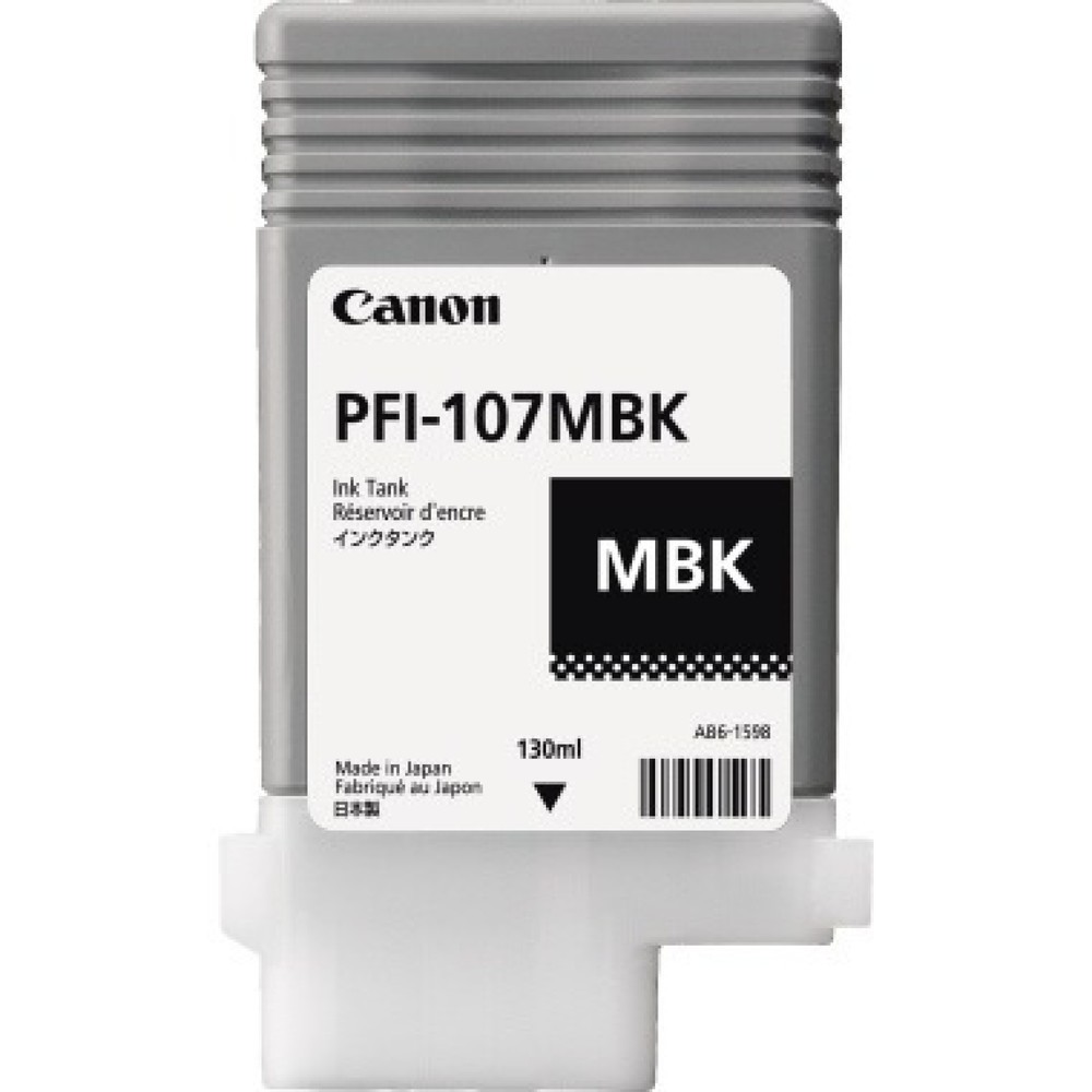 Produktabbildung: Canon Tintenpatrone 6704B001 PFI107MBK 130ml matt schwarz