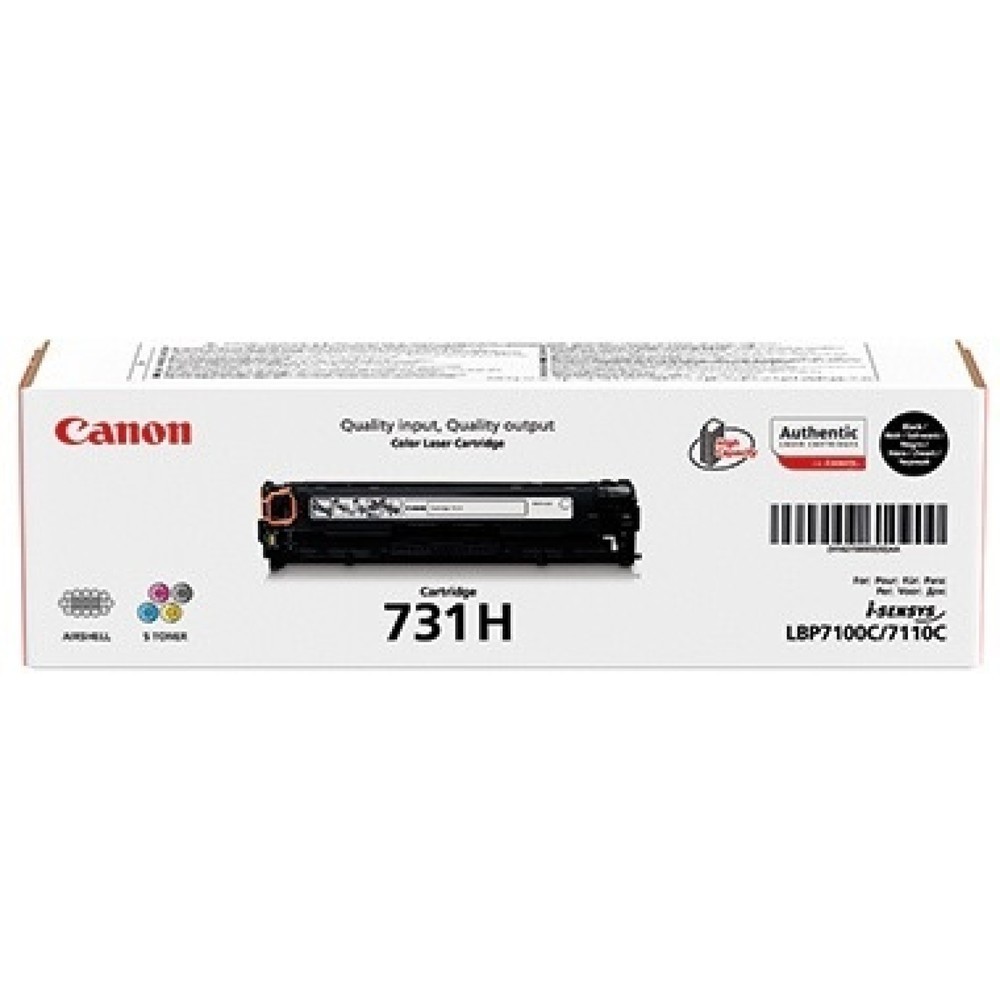 Produktabbildung: Canon Toner 6273B002 731H 2.400 Seiten schwarz
