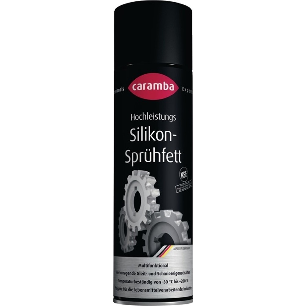 Produktabbildung: CARAMBA Hochl.Silikonsprühfett farblos NSF H2 500 ml Spraydose