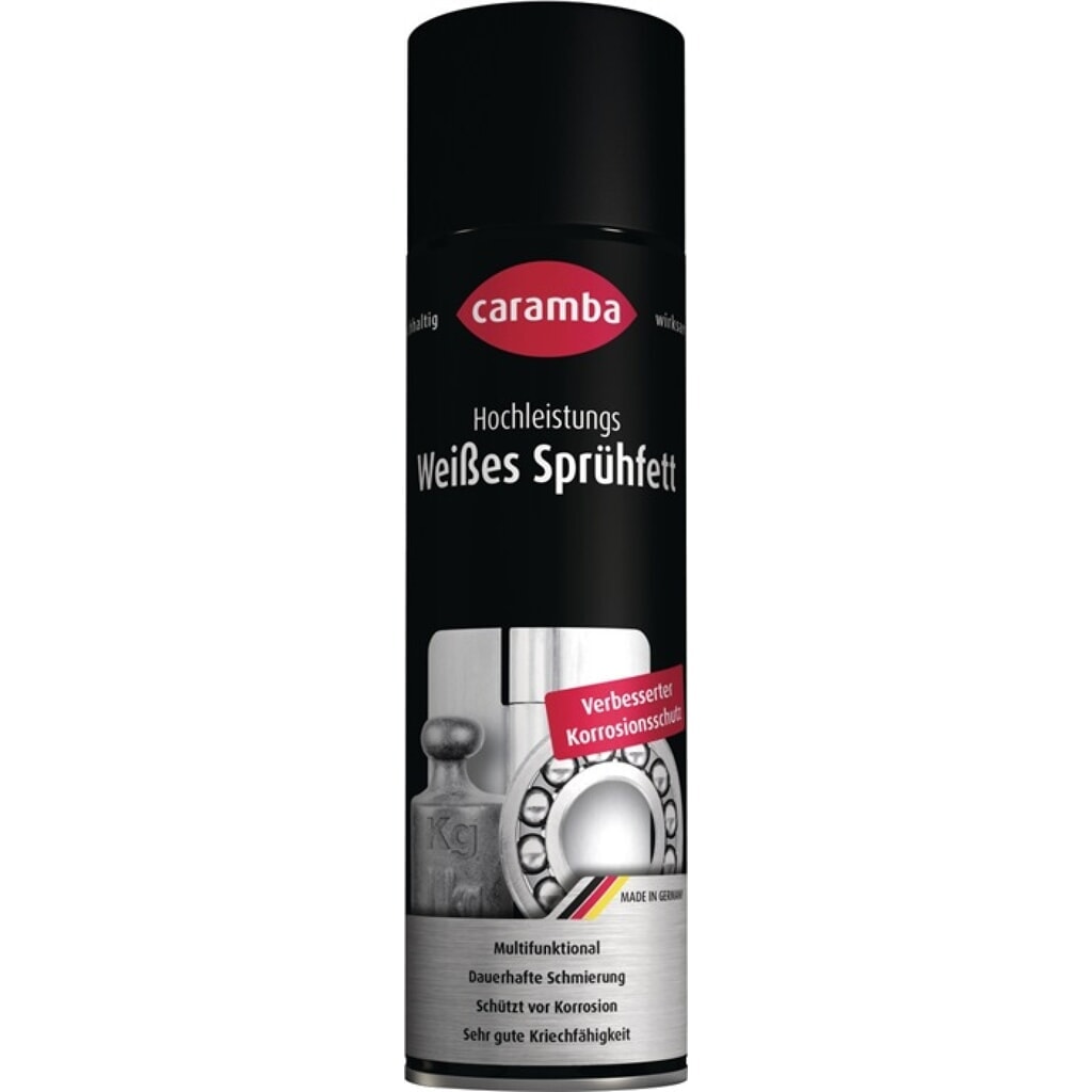 CARAMBA Hochl.Weißes Sprühfett weiß 500 ml Dose Produktabbildung: CARAMBA Hochl.Weißes Sprühfett weiß 500 ml Dose