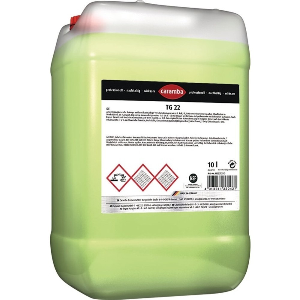 Produktabbildung: CARAMBA Industriereiniger TG 22, Konzentrat, 10 l, Kanister