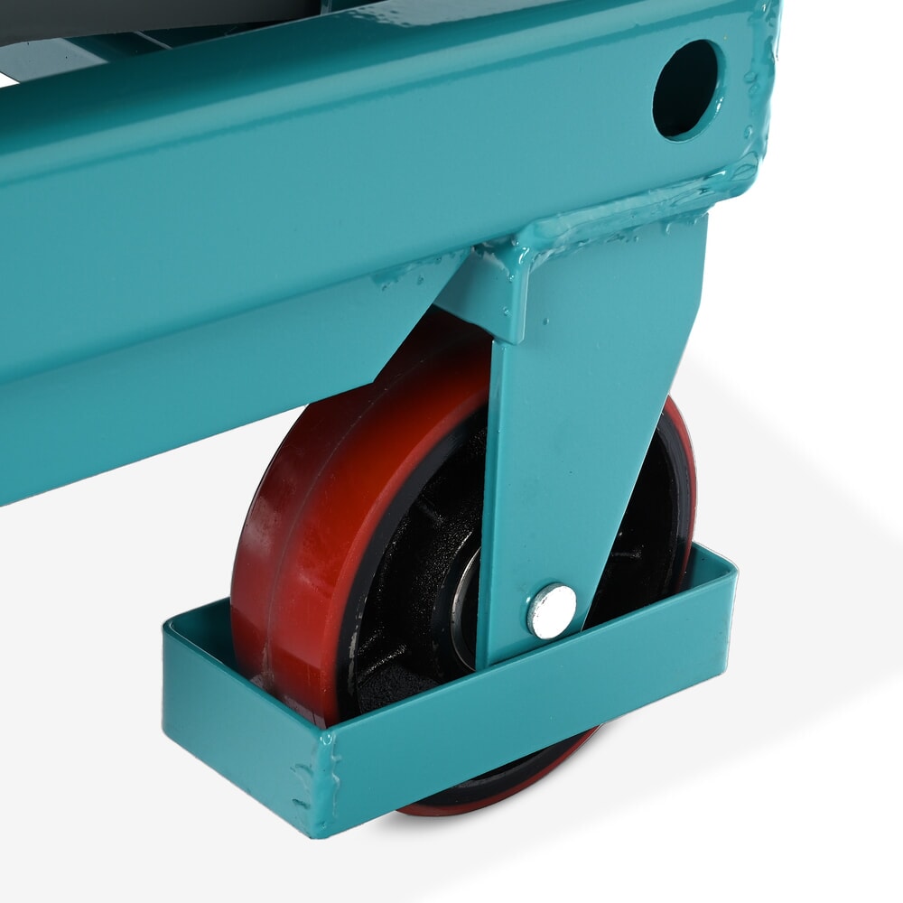 Immagine del prodotto n. 7: Carrello a pantografo con piano elevatore Ameise®, staffa fissa, portata 500 kg, piattaforma da 850 x 500 mm