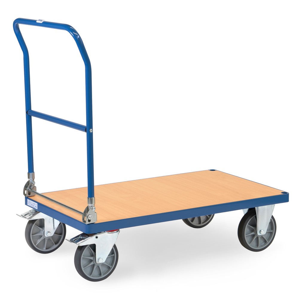 Immagine del prodotto n. 4: fetra® Carrello pieghevole con piattaforma, capacità di carico 600 kg, superficie di carico LxP 1.000 x 600 mm