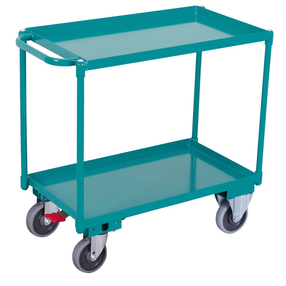 Immagine del prodotto n. 1: carrello da tavolo Ameise®, con vasche antiolio, 2 livelli da 846 x 496 mm