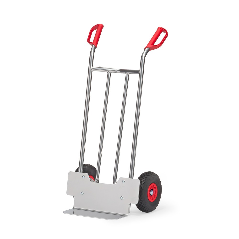 Immagine del prodotto: Carrello impilatore in alluminio fetra®, portata 150 kg, pala LxP 400 x 150 mm