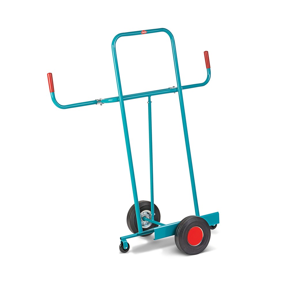 Immagine del prodotto: Piastra autocarro Ameise®, con staffa richiudibile, capacità di carico 250 kg, ruote in gomma piena