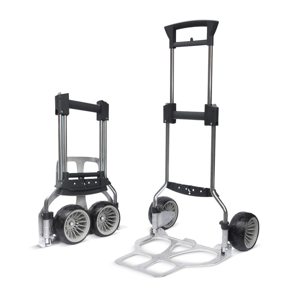 Imagen del producto: Carretilla plegable RuXXac®-cart Cross, Capacidad de carga 100 kg, frontal de la pala An x F 480 x 410 mm