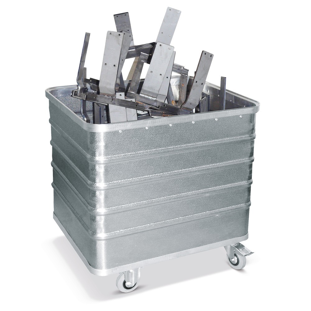 Número de imagen del producto 3: Carro con caja de aluminio con pared cerrada, volumen de 229 litros
