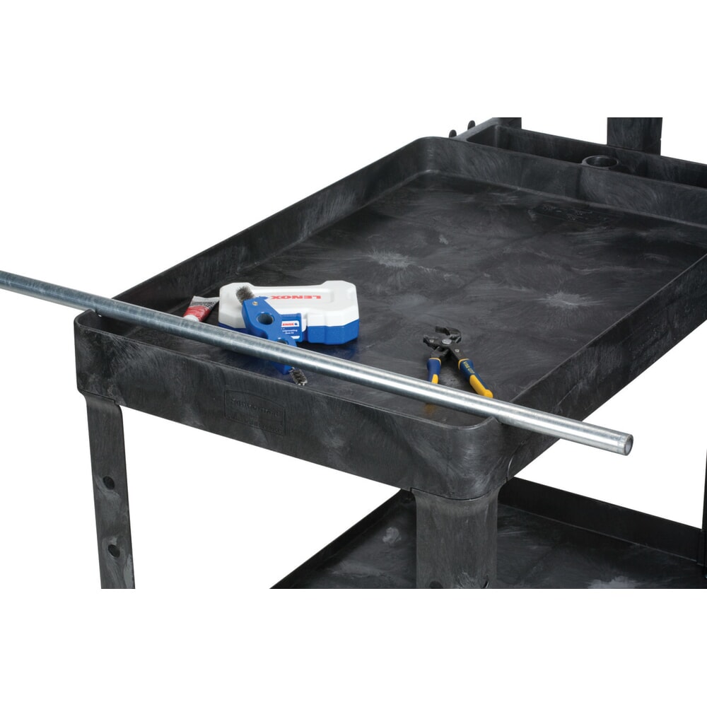 Número de imagen del producto 4: Carro de transporte Rubbermaid® M, capacidad de carga 226 kg, negro