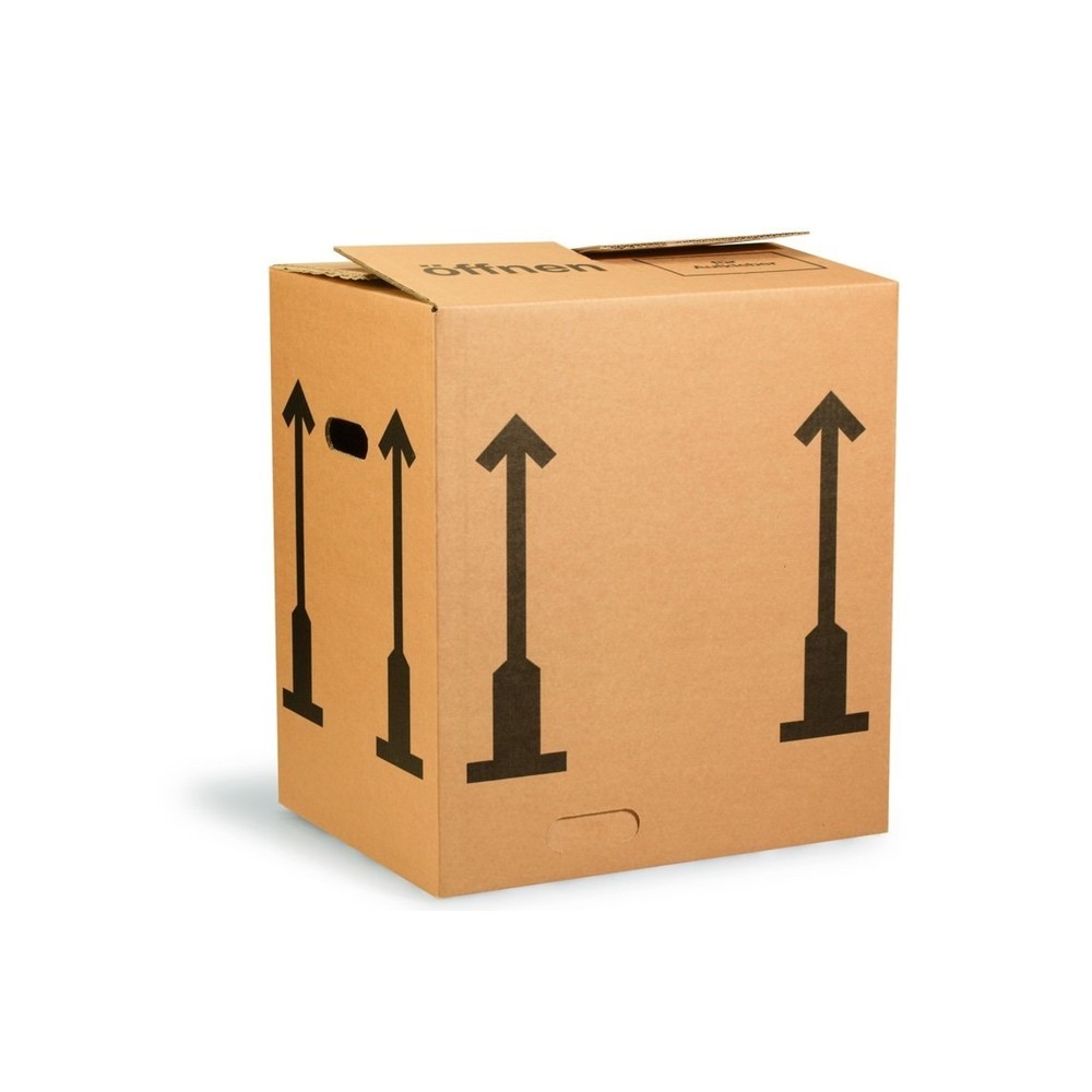 Illustration du produit: Carton de déménagement, cannelure double, HxlxP 474 x 440 x 340 mm, qualité 2.40 BC