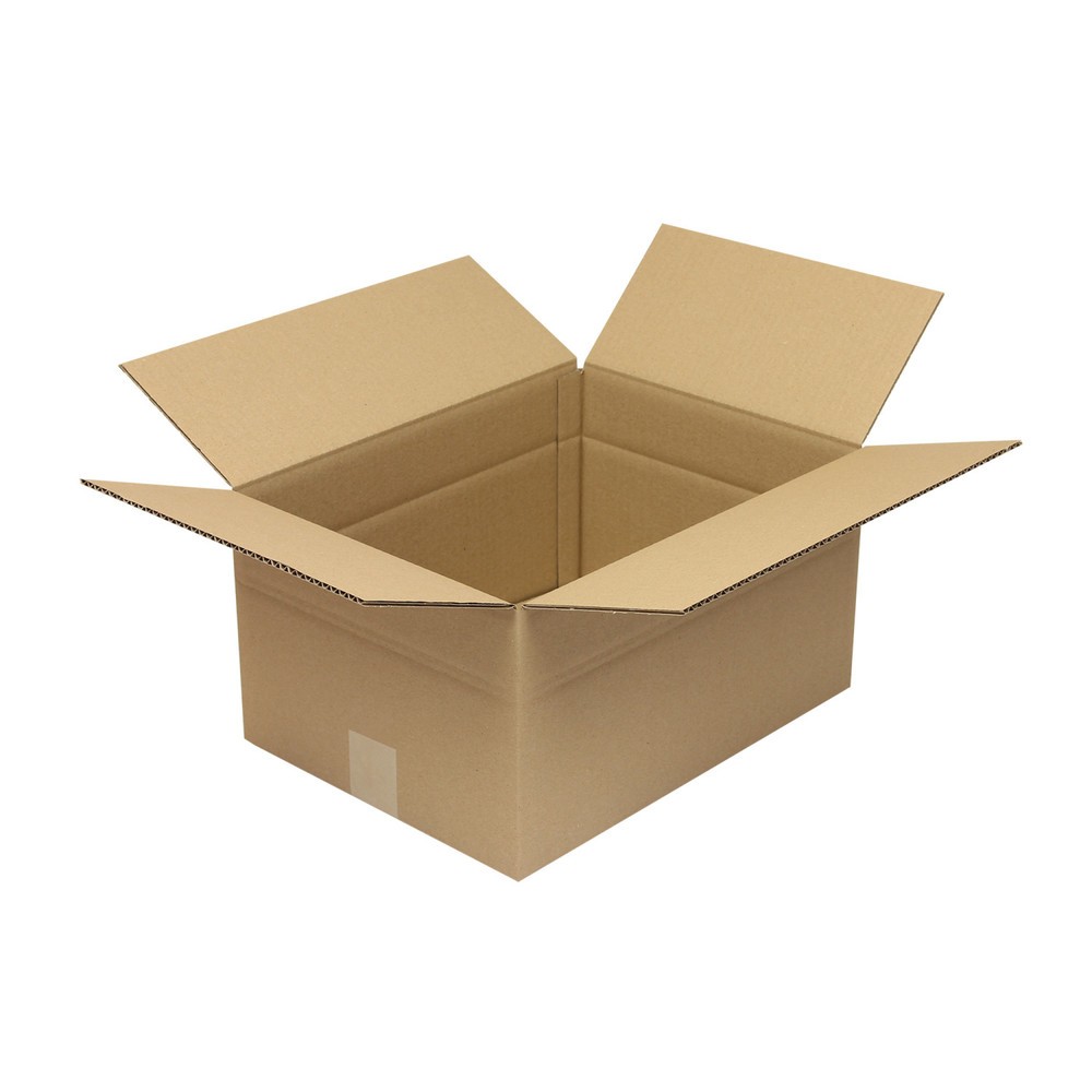 Illustration du produit: Boîte en carton ondulé pliable, carton modulaire, cannelure simple, HxlxP 200 x 290 x 390 mm, qualité 1.20 C
