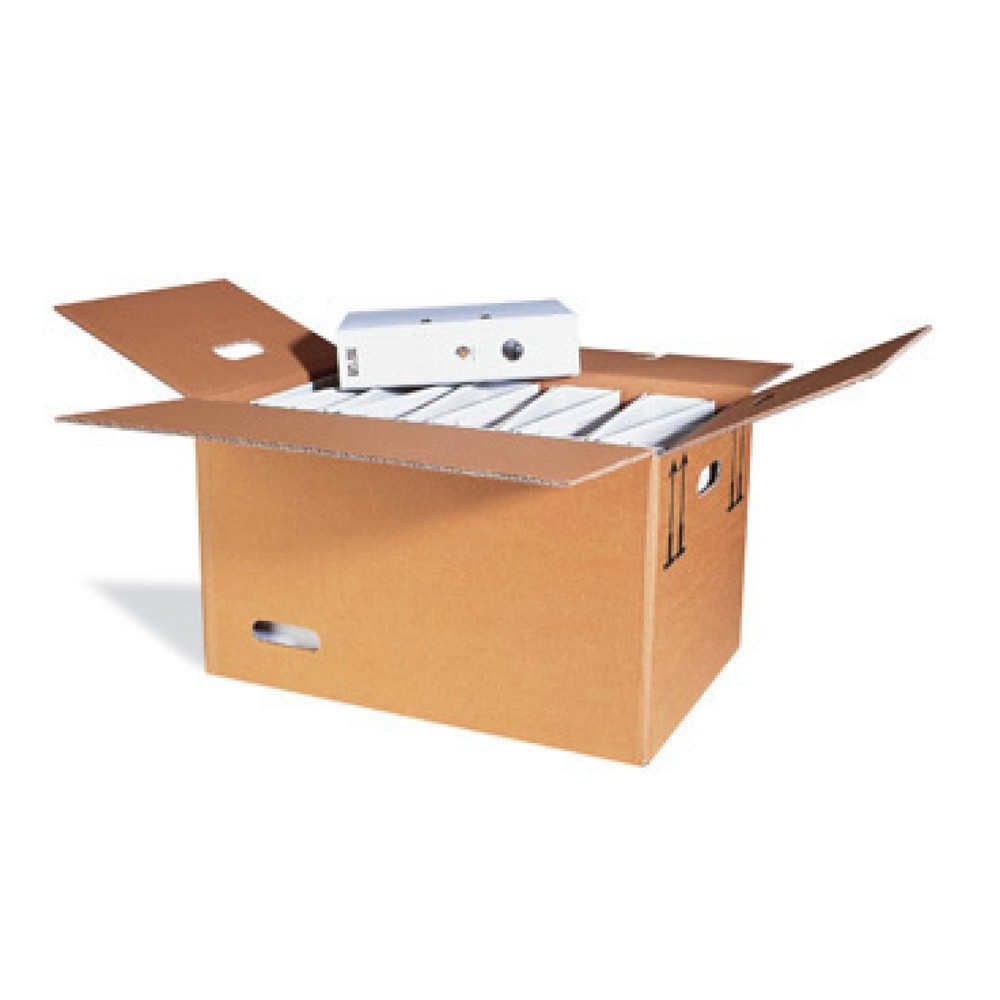 Illustration du produit: Carton pour dossiers, cannelure double, HxlxP 325 x 380 x 585 mm, qualité 2.40 BC