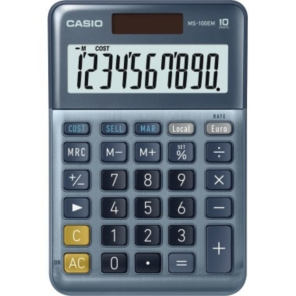 Produktabbildung: CASIO Tischrechner MS-100EM