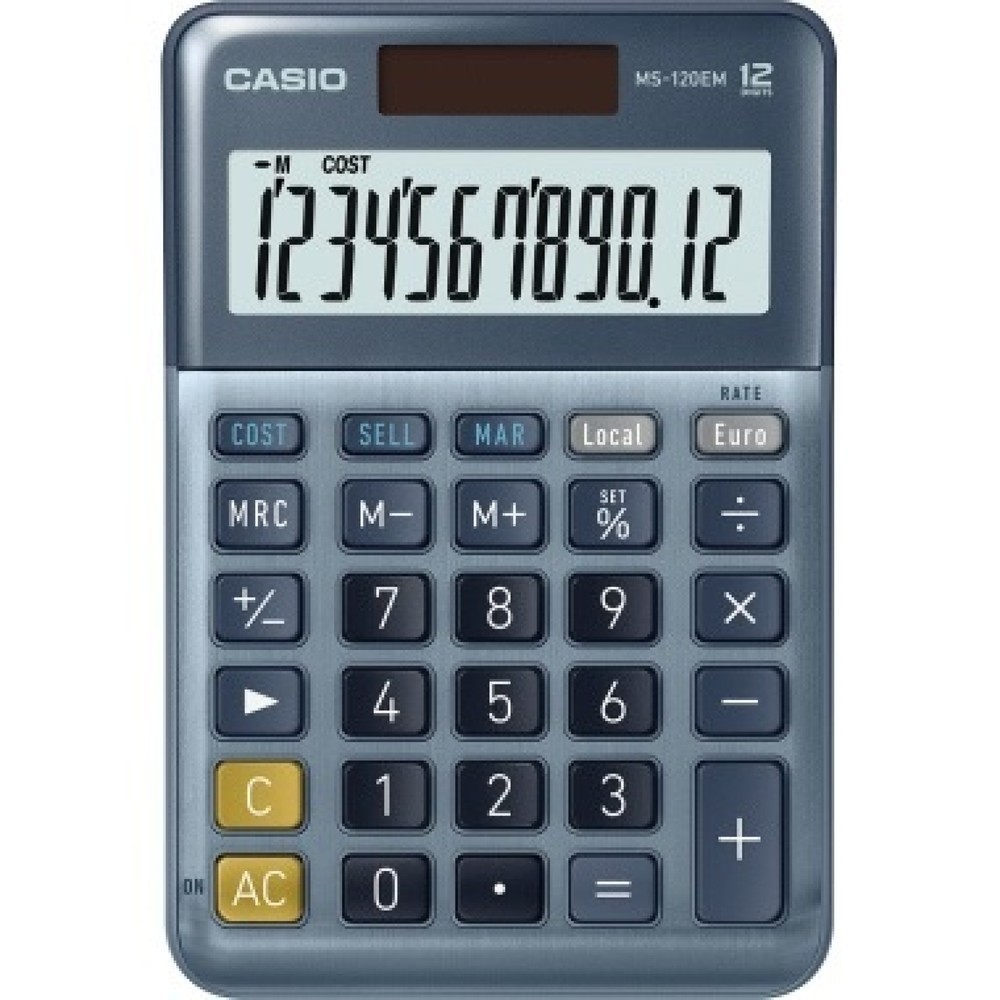 Produktabbildung: CASIO Tischrechner MS-120EM