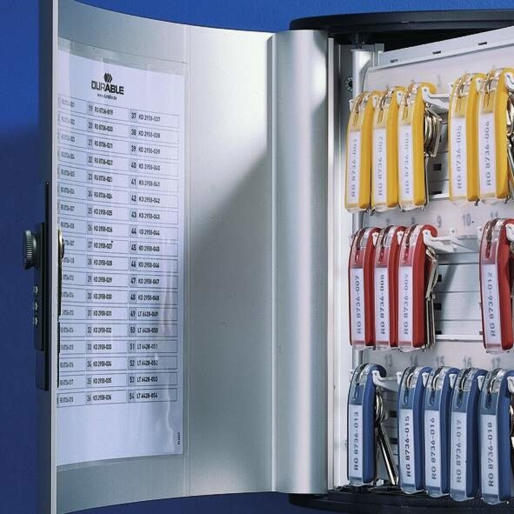 Immagine del prodotto n. 4: Cassetta con chiave DURABLE, con serratura a combinazione numerica, 36 ganci