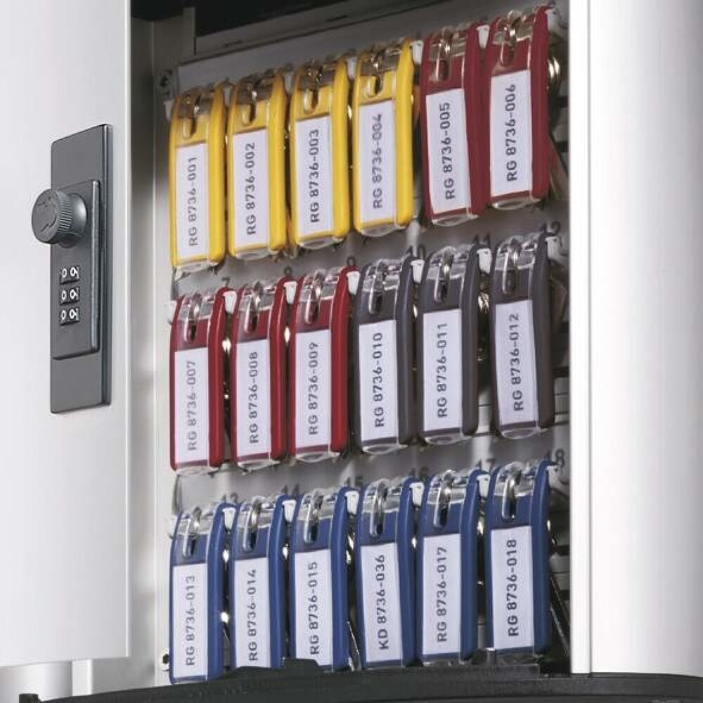 Immagine del prodotto n. 6: Cassetta con chiave DURABLE, con serratura a combinazione numerica, 36 ganci