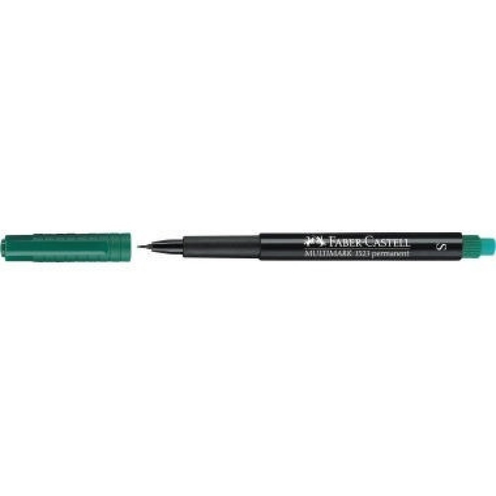 Produktabbildung: Faber-Castell CD DVD-Marker MULTIMARK 152363 0,4mm grün