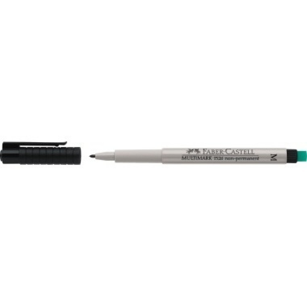 Produktabbildung: Faber-Castell Folienschreiber Multimark 152699 1mm schwarz
