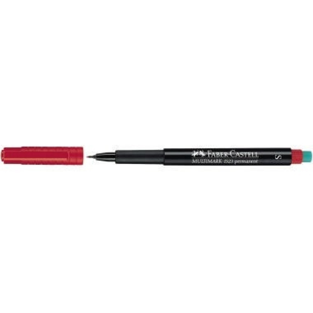 Produktabbildung: Faber Castell CD DVD-Marker MULTIMARK 152321 0,4mm rot