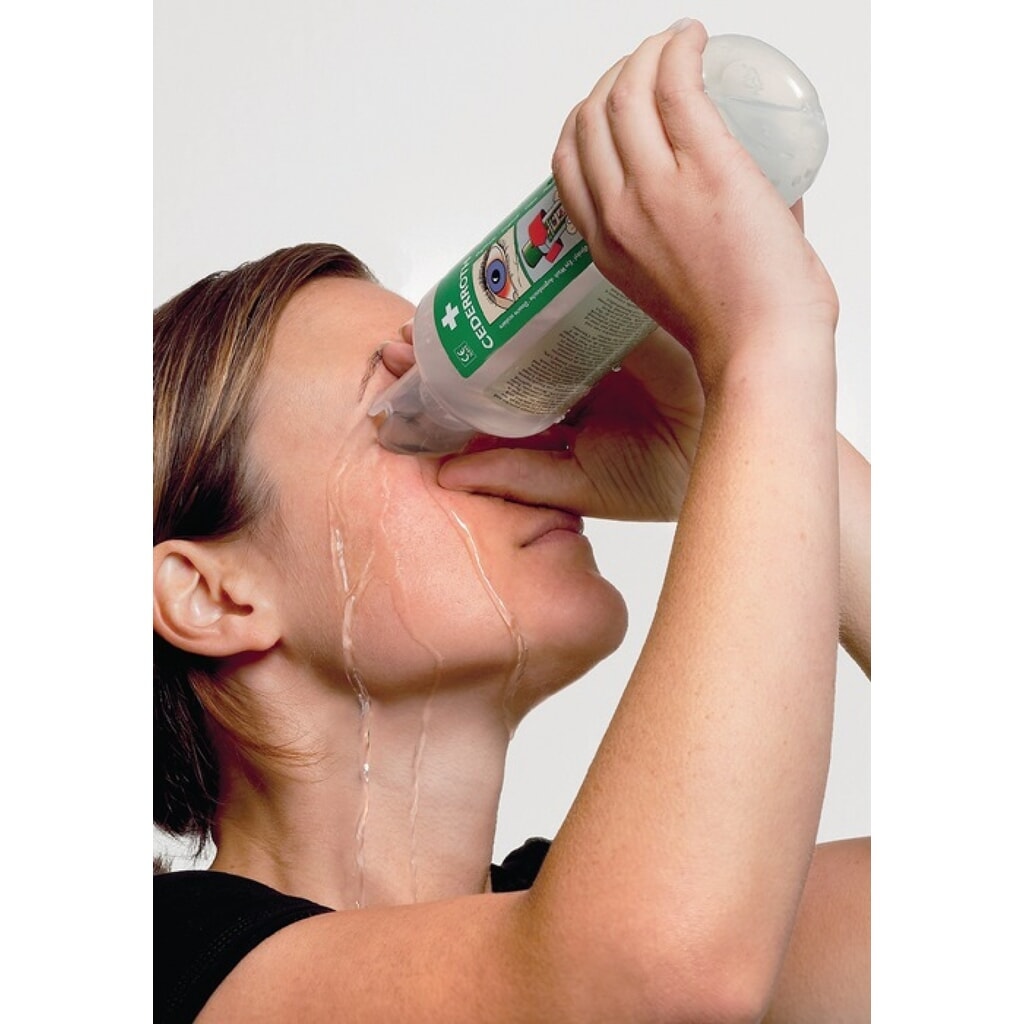 CEDERROTH Augenspülflasche 2 x 0,5l DIN EN15154-4 Produktabbildung Nr. 2: CEDERROTH Augenspülflasche 2 x 0,5l DIN EN15154-4