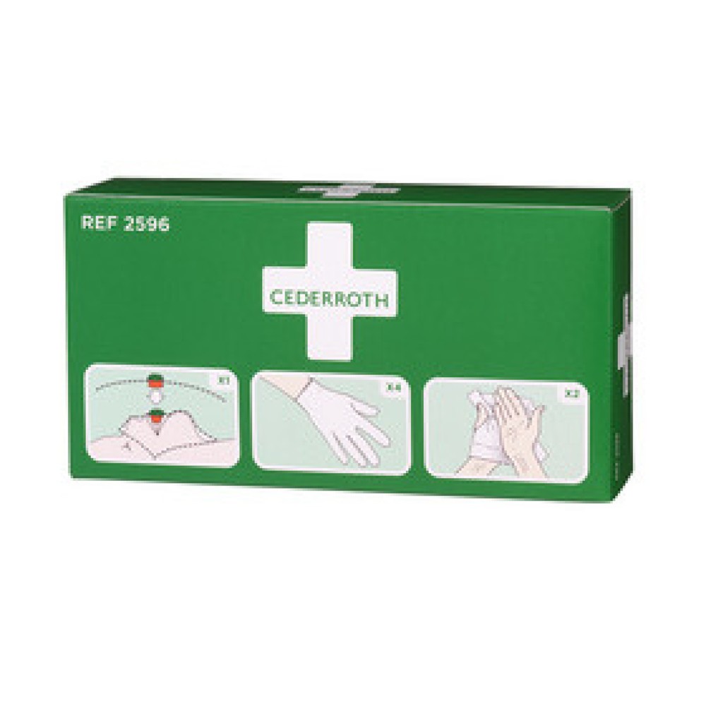 Produktabbildung: Cederroth Schutzpackung Beatmungshilfe Set