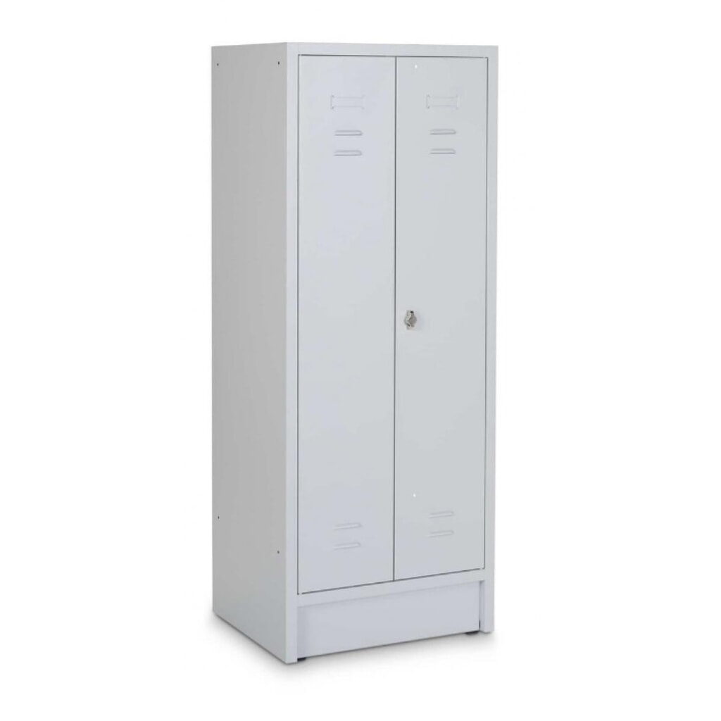 Produktabbildung: CEHA Putzmittelschrank HPZ-1, Zylinderschloss, HxBxT 1.800 x 600 x 500 mm, lichtgrau