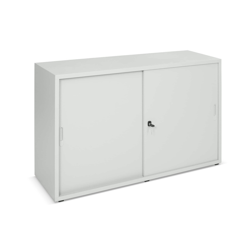 Produktabbildung: CEHA Schiebetürenschrank mit Druckzylinderschloss, 2 OH, HxBxT 750 x 1.200 x 420 mm