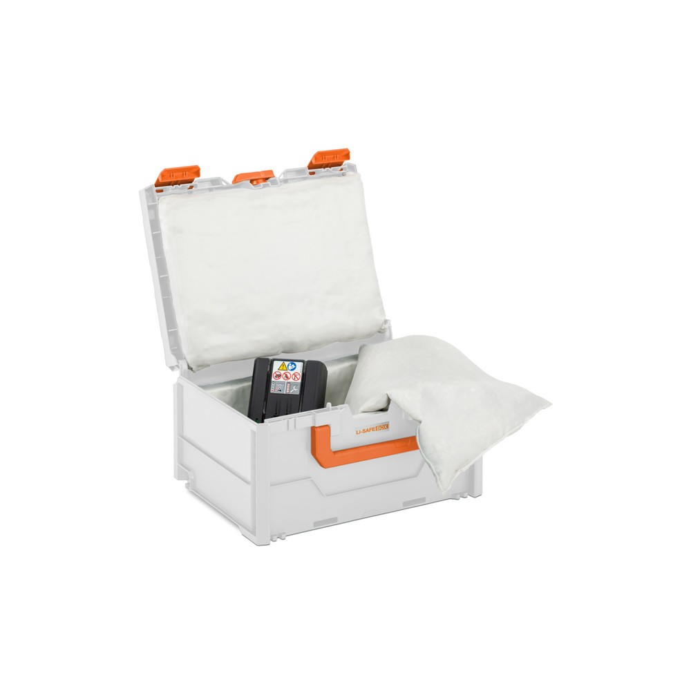 Produktabbildung Nr. 2: CEMO Akku-Systembrandschutzbox Li-SAFE 2-S