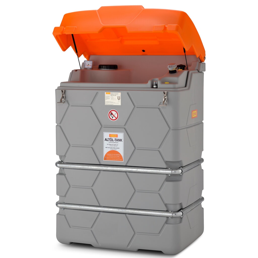 Altöltank CEMO CUBE, 1.000 Liter Produktabbildung: Altöltank CEMO CUBE, 1.000 Liter