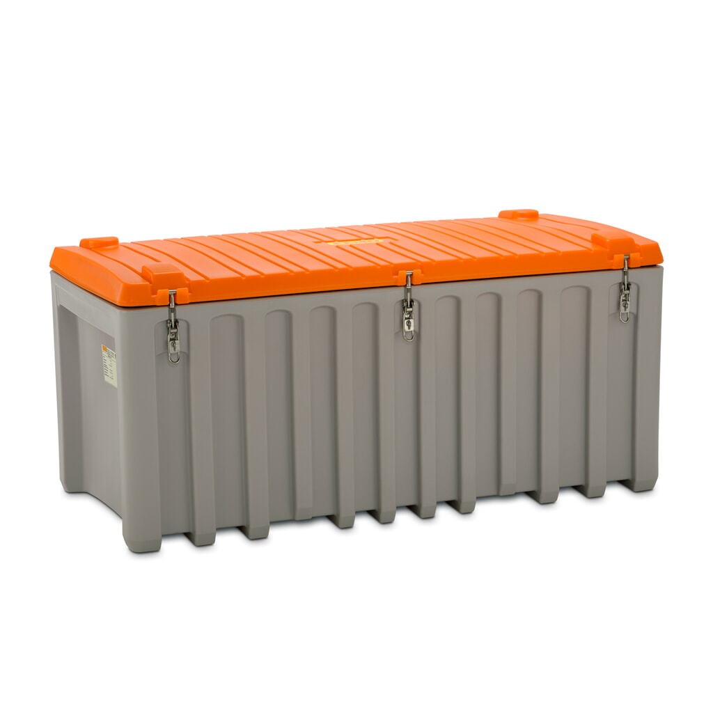 Produktabbildung: CEMO Leuchtstoffröhren-Sammelbox, mit Staplertaschen