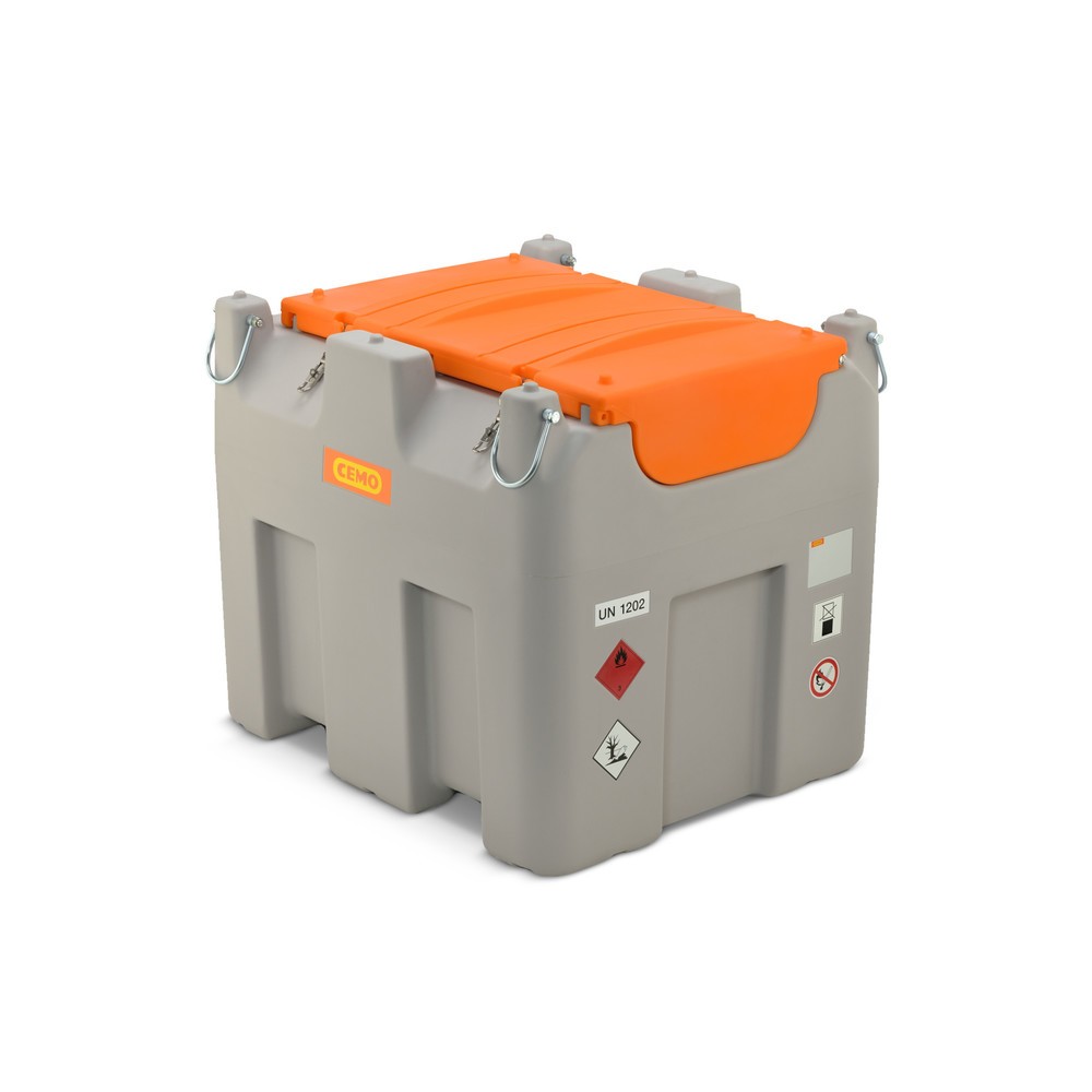 Produktabbildung Nr. 1: CEMO Mobile Diesel-Tankanlage, 980 l, Basic, Cematic Duo 24/12 V
