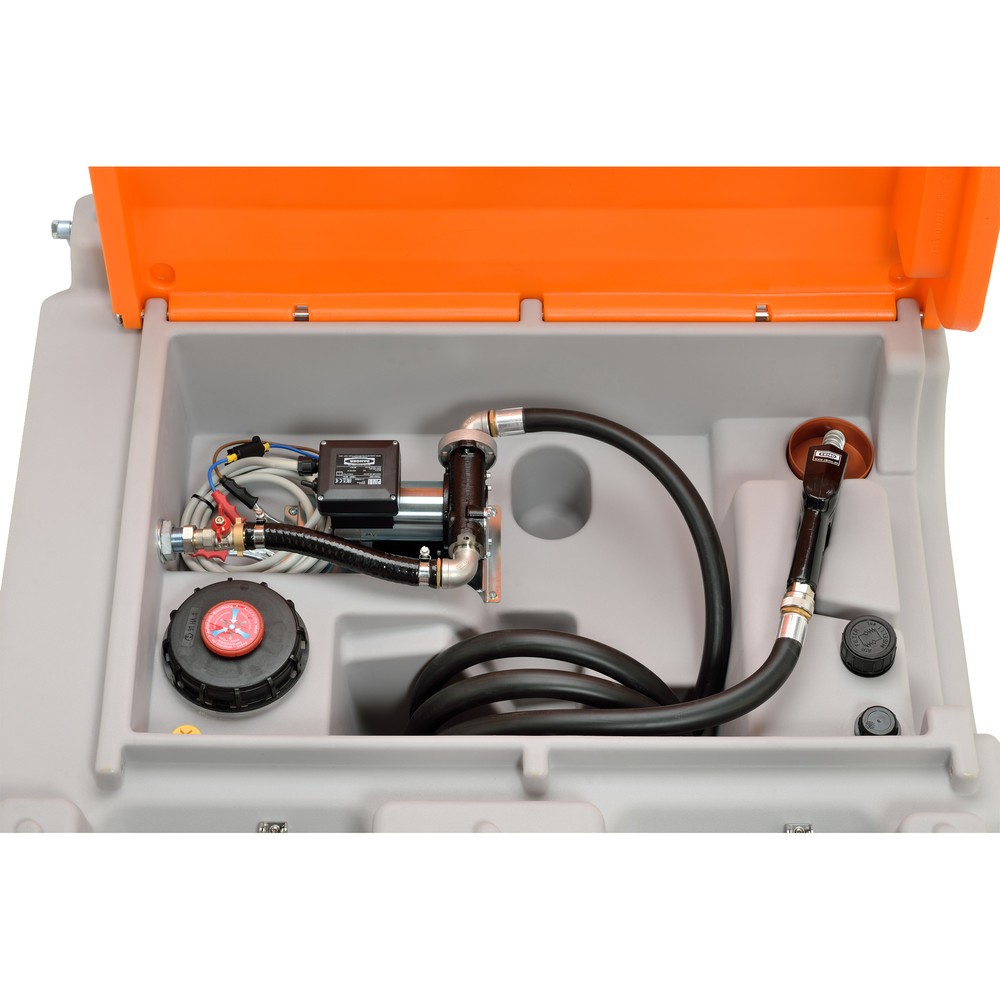 Produktabbildung Nr. 2: CEMO Mobile Diesel-Tankanlage, 980 l, Basic, Cematic Duo 24/12 V