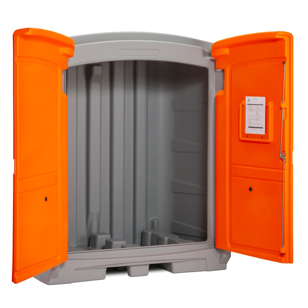 Produktabbildung Nr. 4: CEMO PE-Gefahrstoff-Depot 220/2, 2x 200 l, Auffangvolumen 220 l