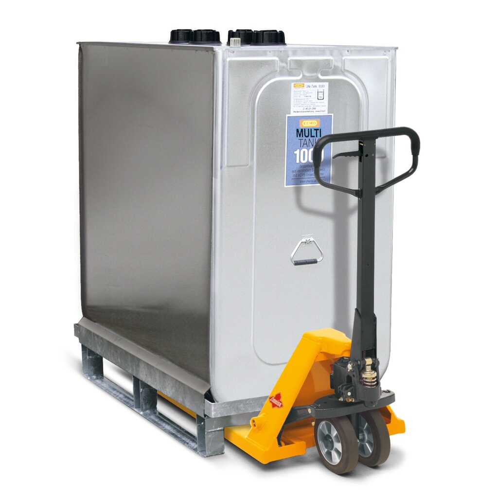 Schmierstoff-Tank CEMO UNI, stationär, 400 Liter Produktabbildung: Schmierstoff-Tank CEMO UNI, stationär, 400 Liter