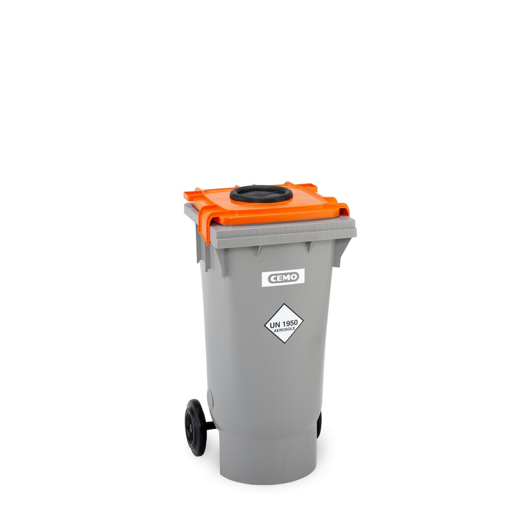 CEMO Spraydosen-Sammelbehälter, 120 Liter Produktabbildung: CEMO Spraydosen-Sammelbehälter, 120 Liter