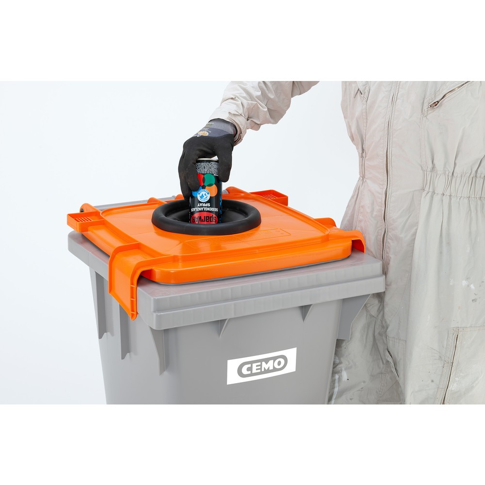 Produktabbildung Nr. 11: CEMO Spraydosen-Sammelbehälter, 120 Liter