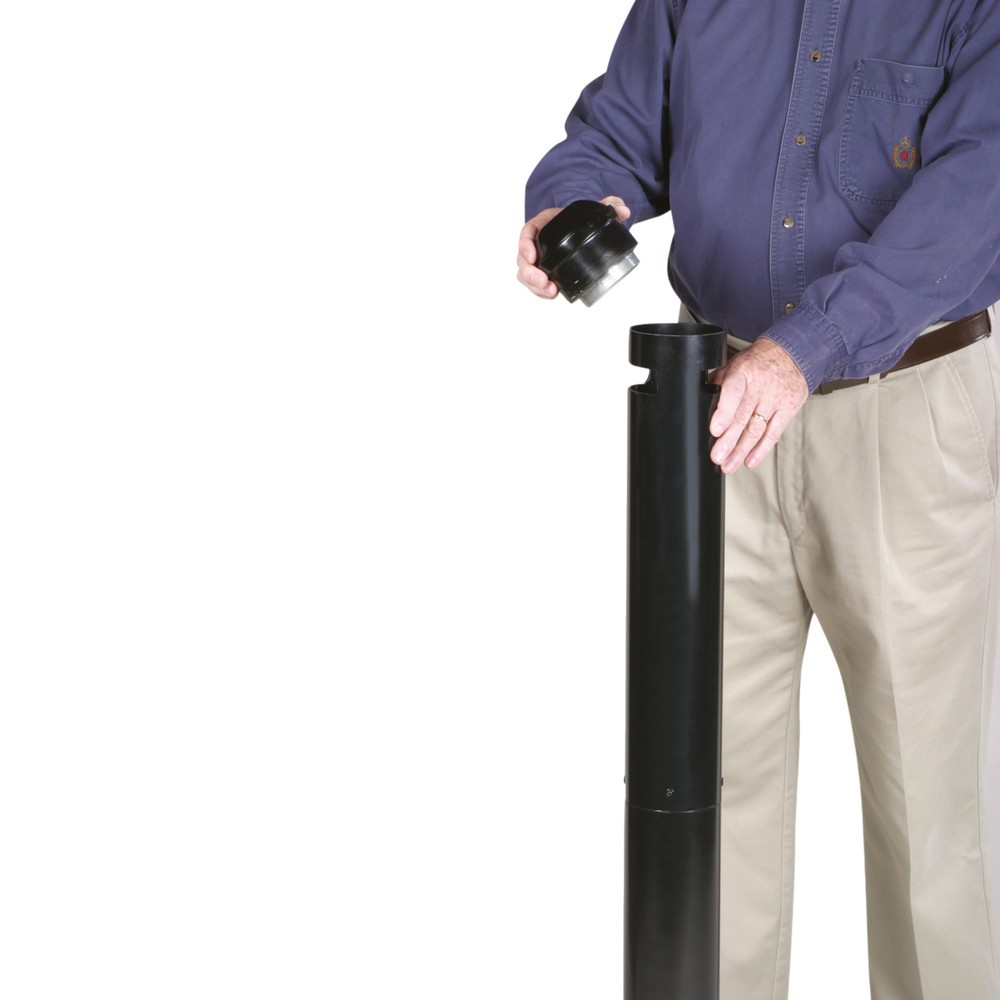 N° de l'image du produit 3 : Cendrier-colonne Smokers' Pole, gris