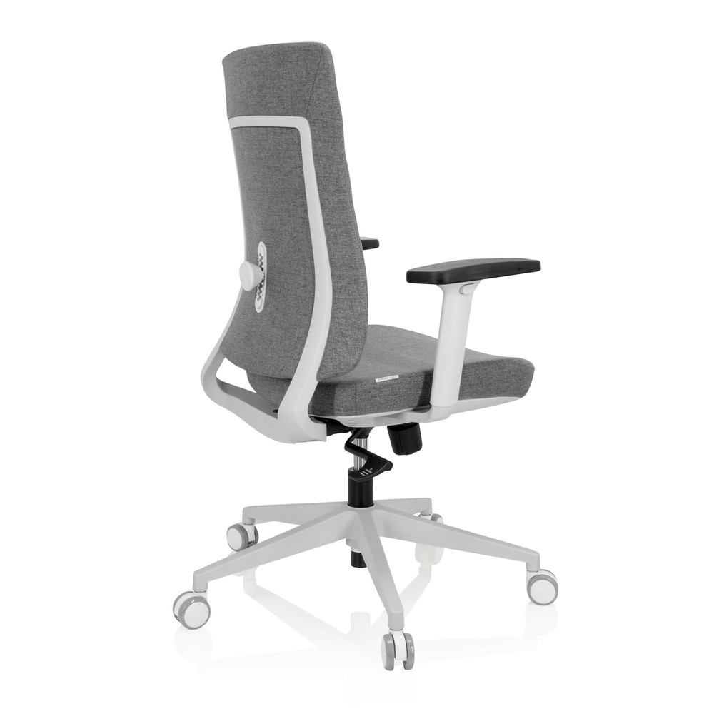 N° de l'image du produit 8 : Chaise de bureau / chaise pivotante hjh OFFICE COMFIO WP tissu, gris