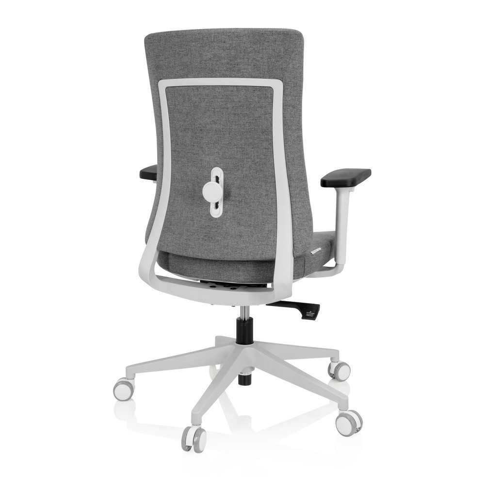 N° de l'image du produit 9 : Chaise de bureau / chaise pivotante hjh OFFICE COMFIO WP tissu, gris