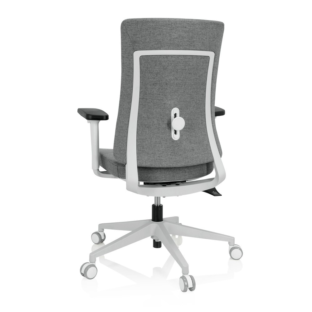 N° de l'image du produit 10 : Chaise de bureau / chaise pivotante hjh OFFICE COMFIO WP tissu, gris