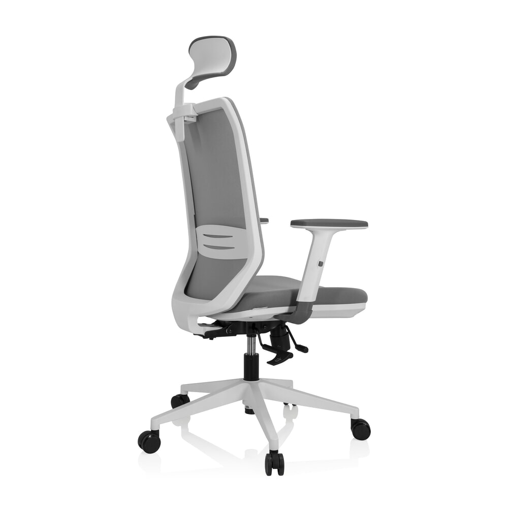 N° de l'image du produit 10 : Siège de bureau / siège pivotant hjh OFFICE PROFONDO PRO W résille / tissu, gris