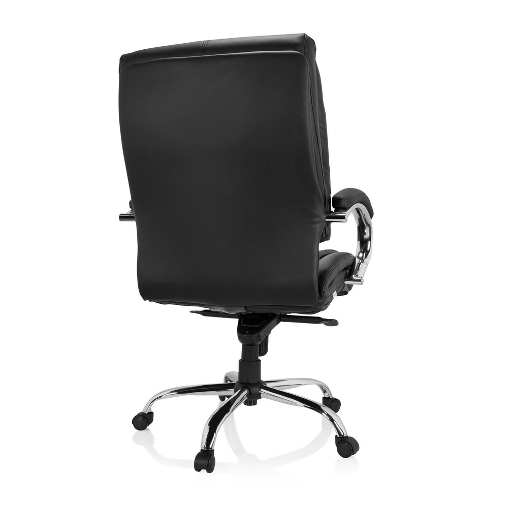 N° de l'image du produit 10 : Chaise de bureau / fauteuil de direction hjh OFFICE XXL H 100 PU, noir